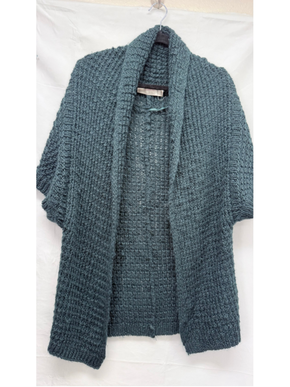 Women's Zara Knit Cardigan Sweater Size M Teal
